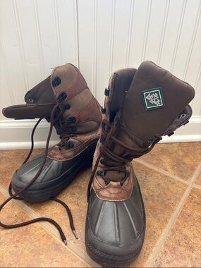 The Muck Boot Company Brown Waterproof Duck Boots - Lace-Up, Men’s 8M